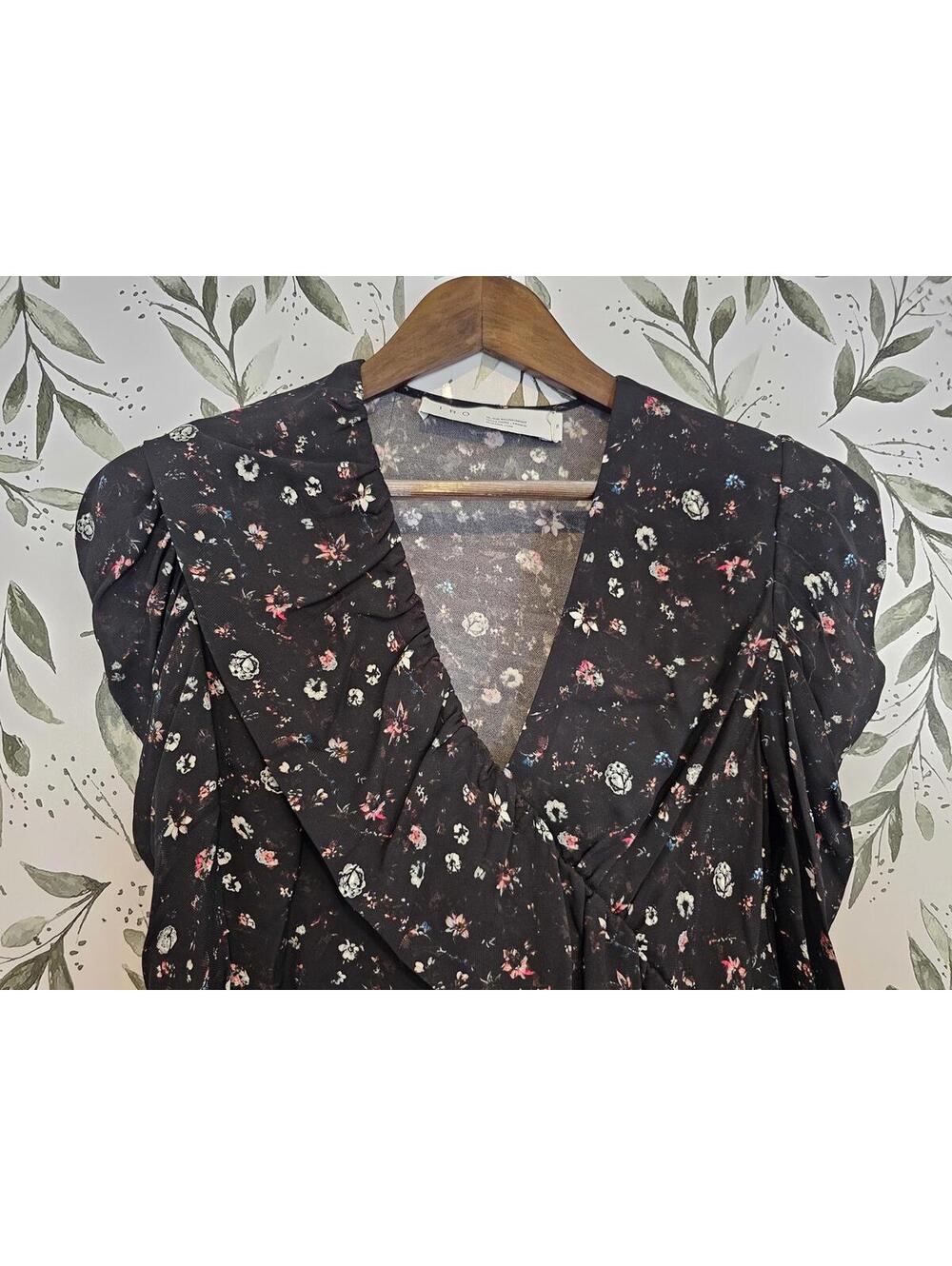 NWOT IRO Blouse Black Womens Size S Paris
